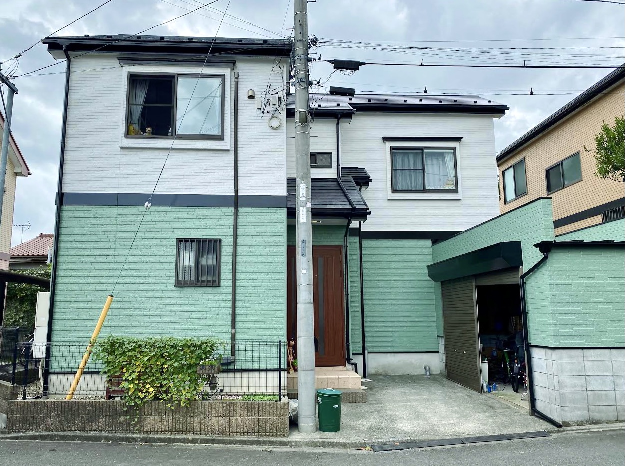 東京都日野市栄町M様邸　外壁・屋根塗装・防水工事