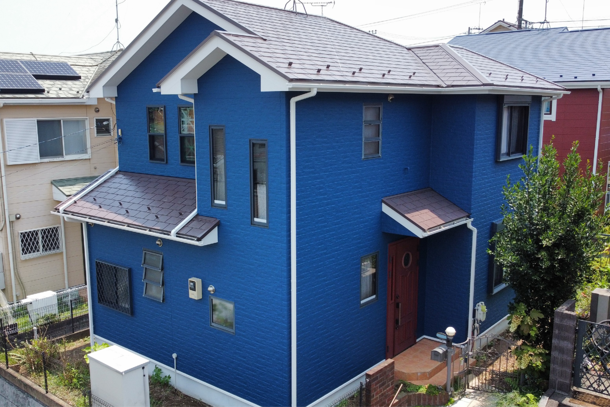 東京都町田市W様邸　外壁・屋根塗装・防水工事
